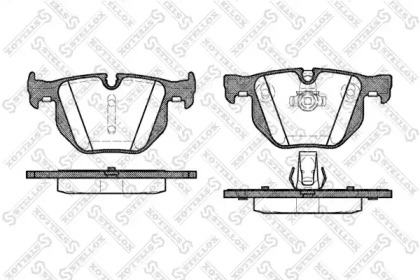 Комплект тормозных колодок 392 060-SX STELLOX